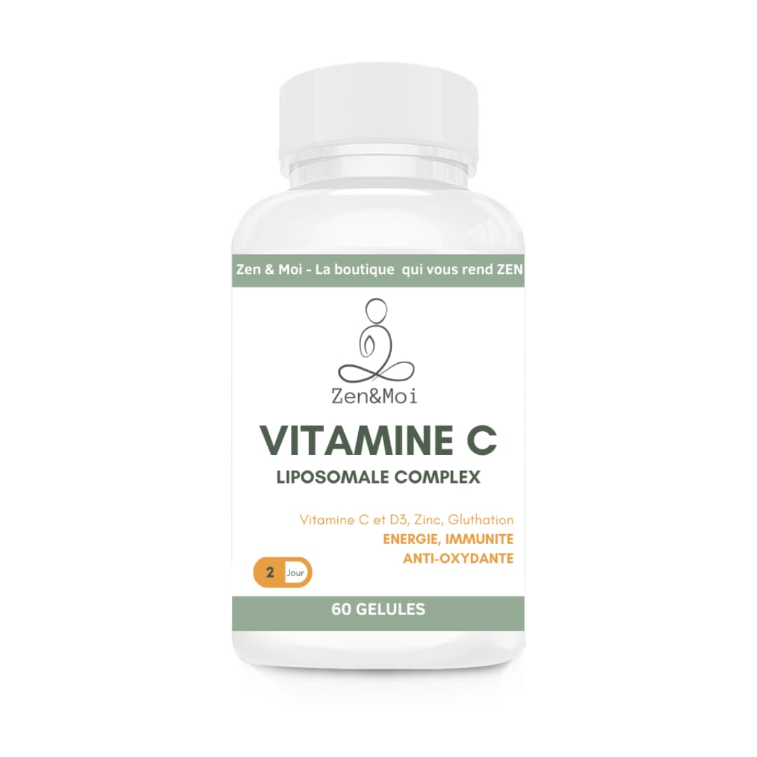 Vitmaine C liposomale complex à base de Vitamine C, Vitamine D et Glutathion