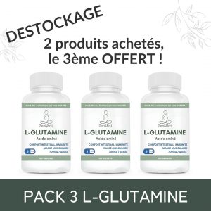 PACK 3 GLUTAMINE
