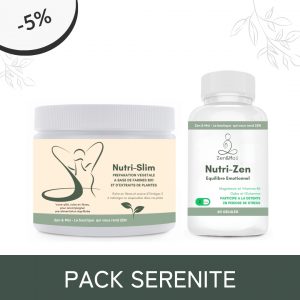 PACK SERENITE complément alimentaire - 1 Fitolin et 1 Multizen